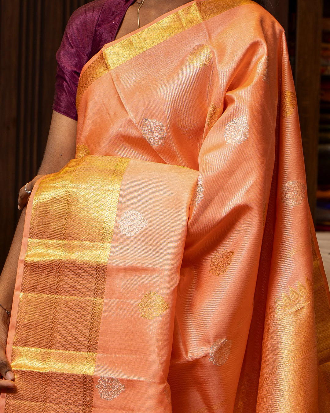 Pure Kanchipuram Silk Saree