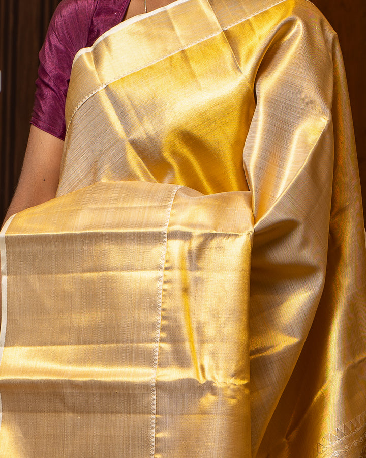 Golden Saree