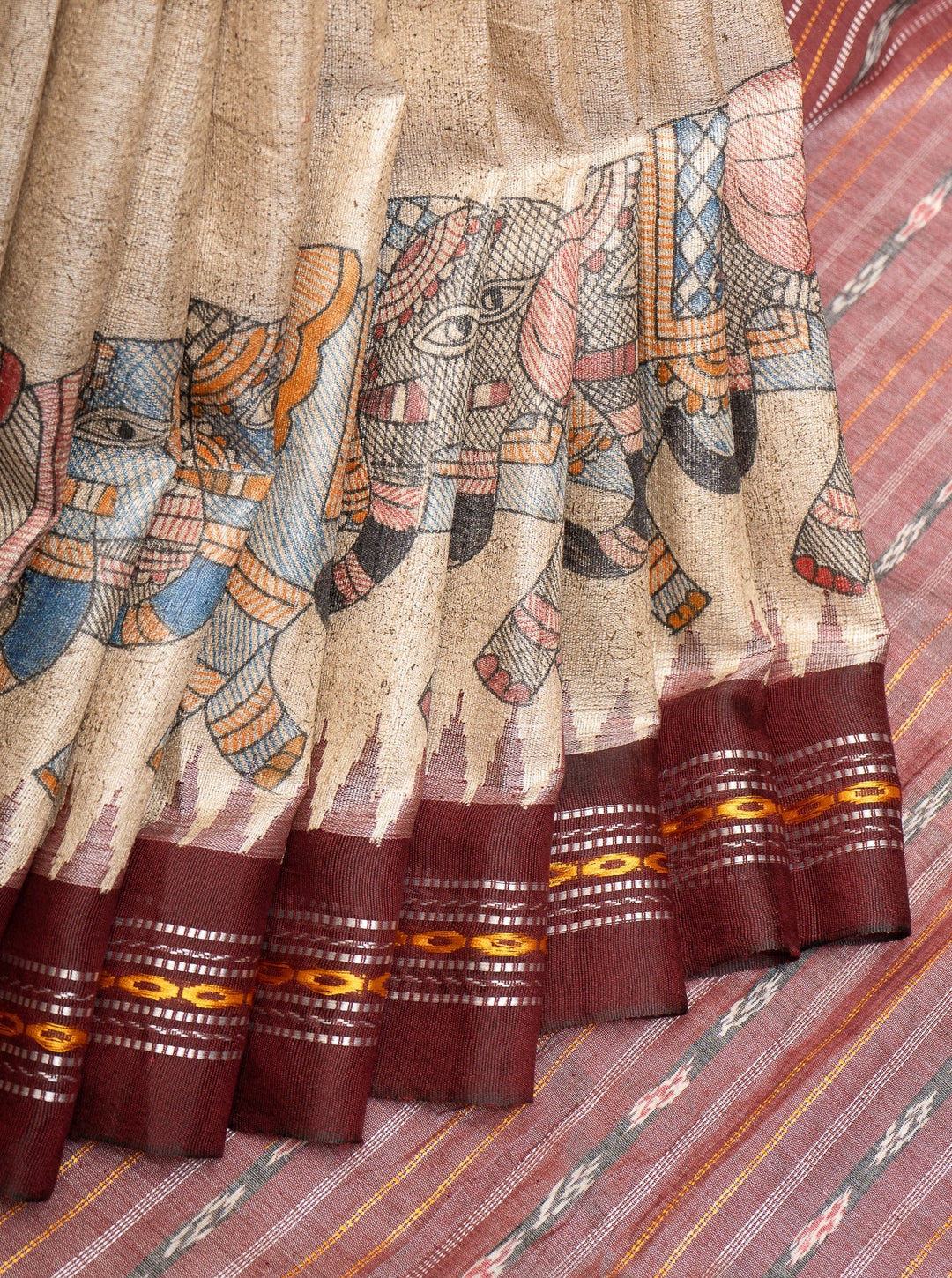 Vidarbha Pure Tussar Sari