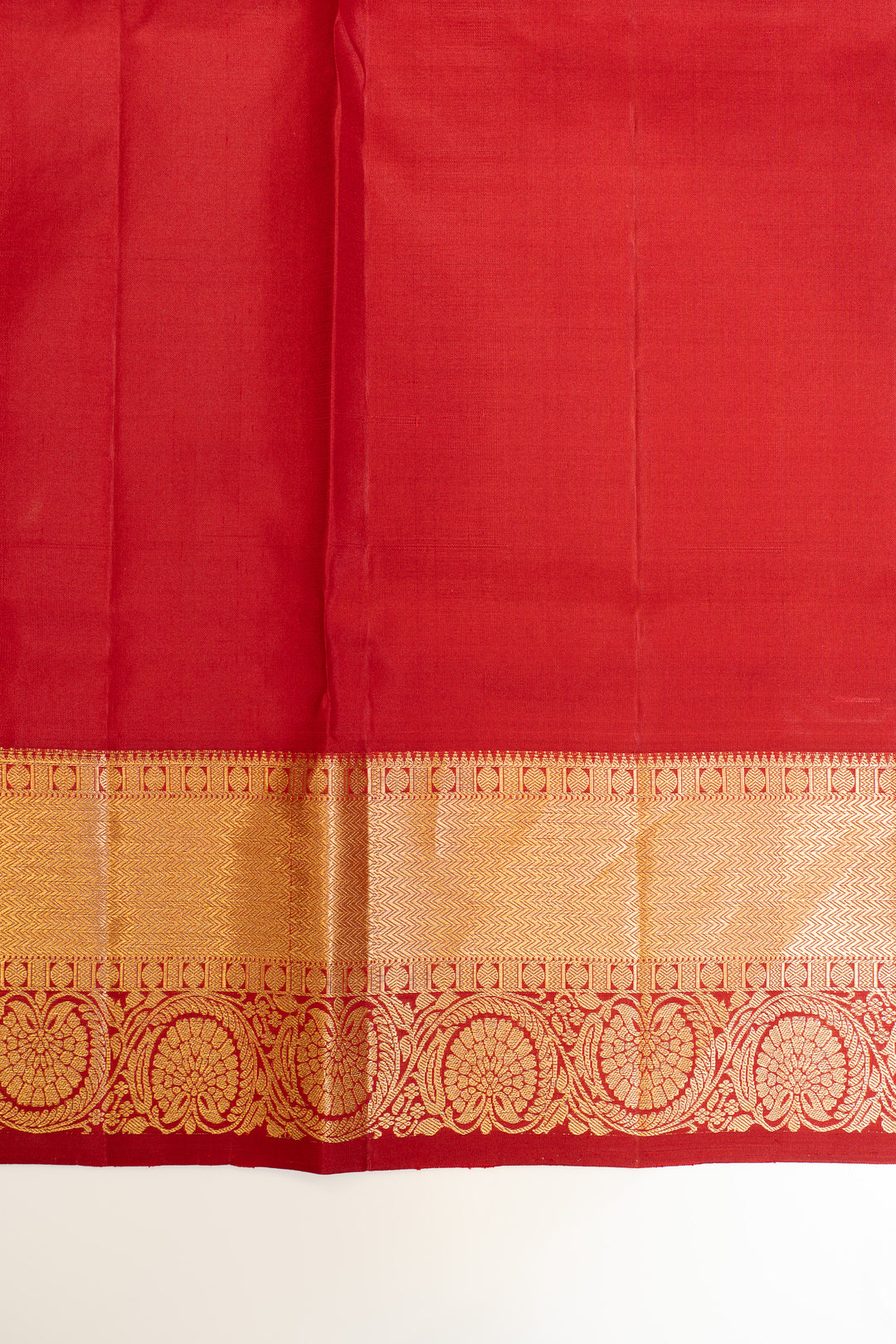 Black and red lakshadeepam pure soft silk saree