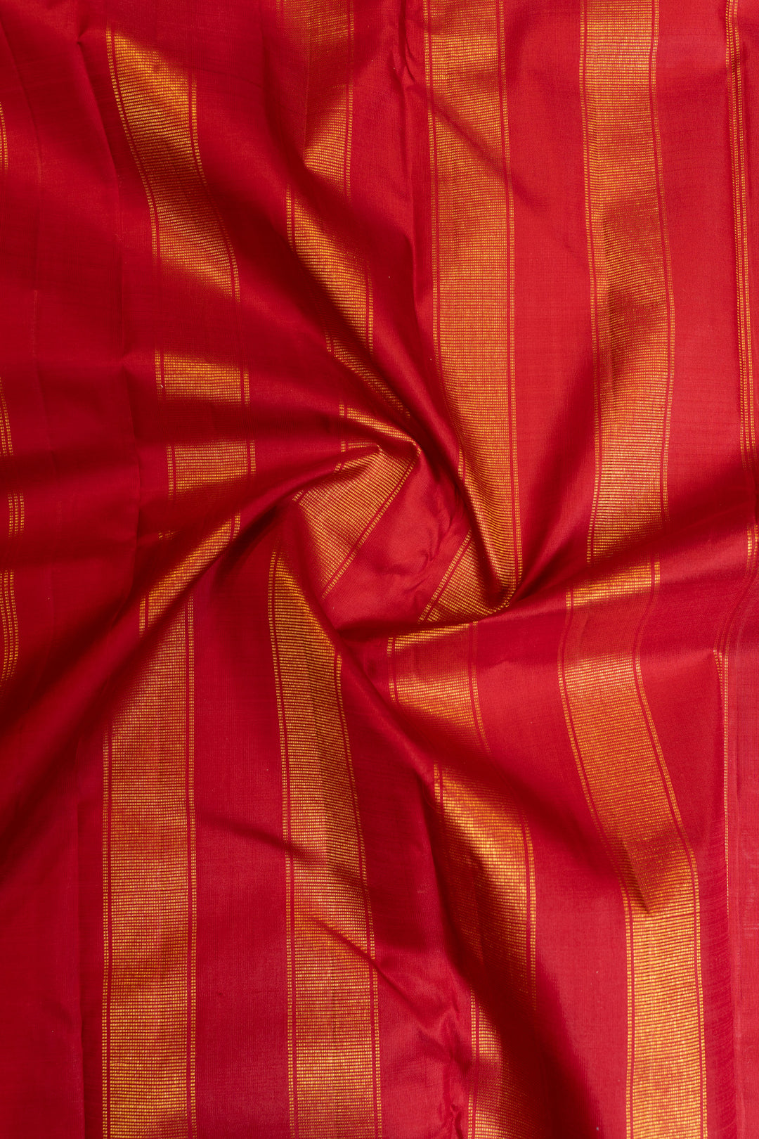Maroon thread checks rettai pettu pure Kanchipuram silk saree