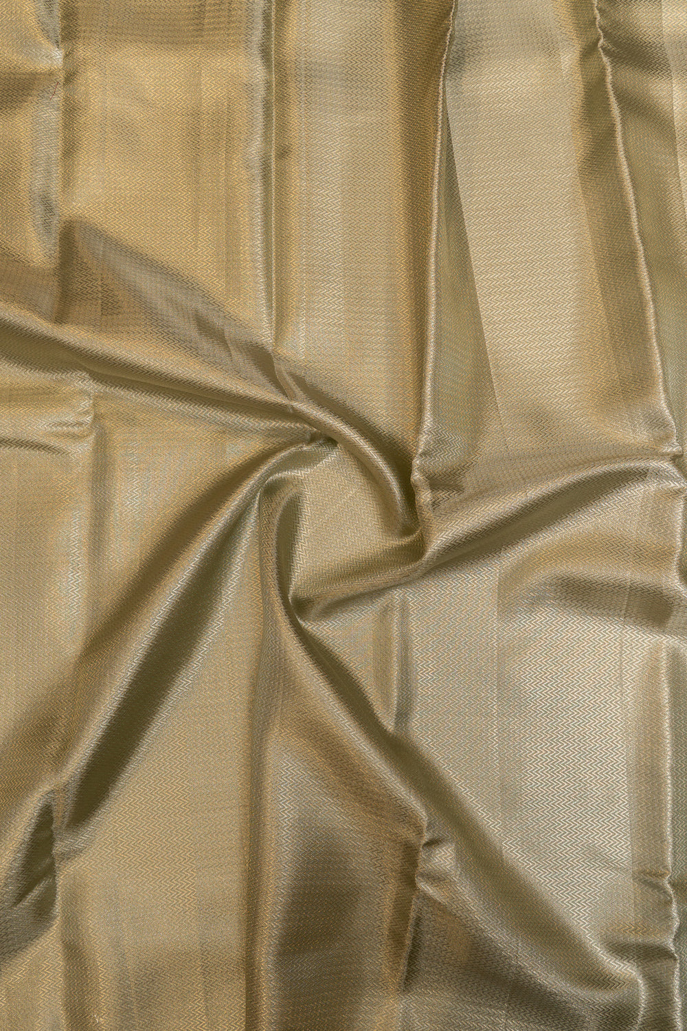 Pastel blue self brocade pure Kanchipuram silk saree