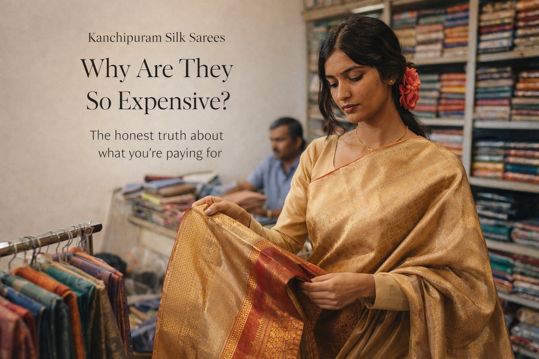 Why Kanchipuram Silk Sarees Are So Expensive: The Honest Truth About What You're Paying For