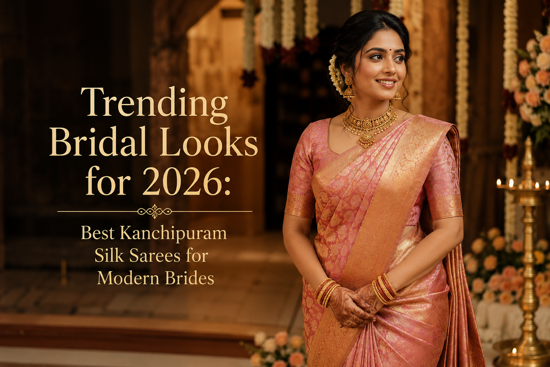 Trending Bridal Looks for 2026: Best Kanchipuram Silk Sarees for Modern Brides
