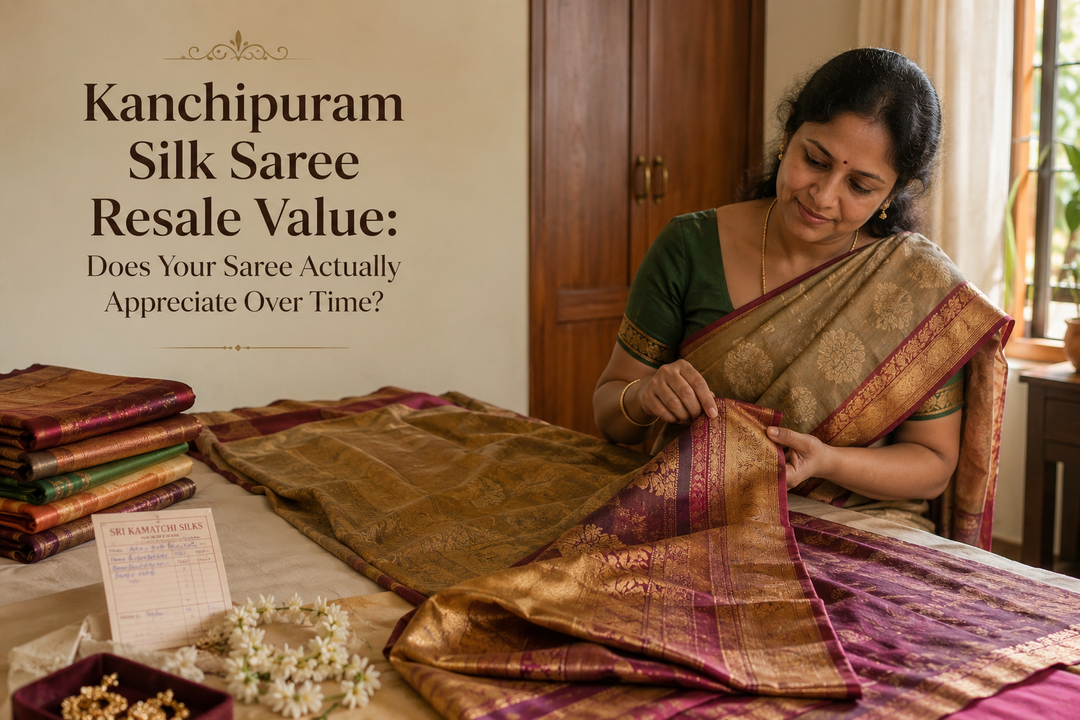 Kanchipuram Silk Saree Resale Value: Does Your Saree Actually Appreciate Over Time?