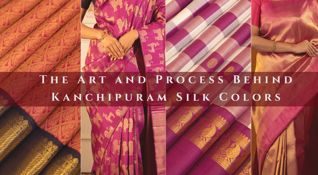 Dyeing the Divine: The Art and Process Behind Kanchipuram Silk Colors