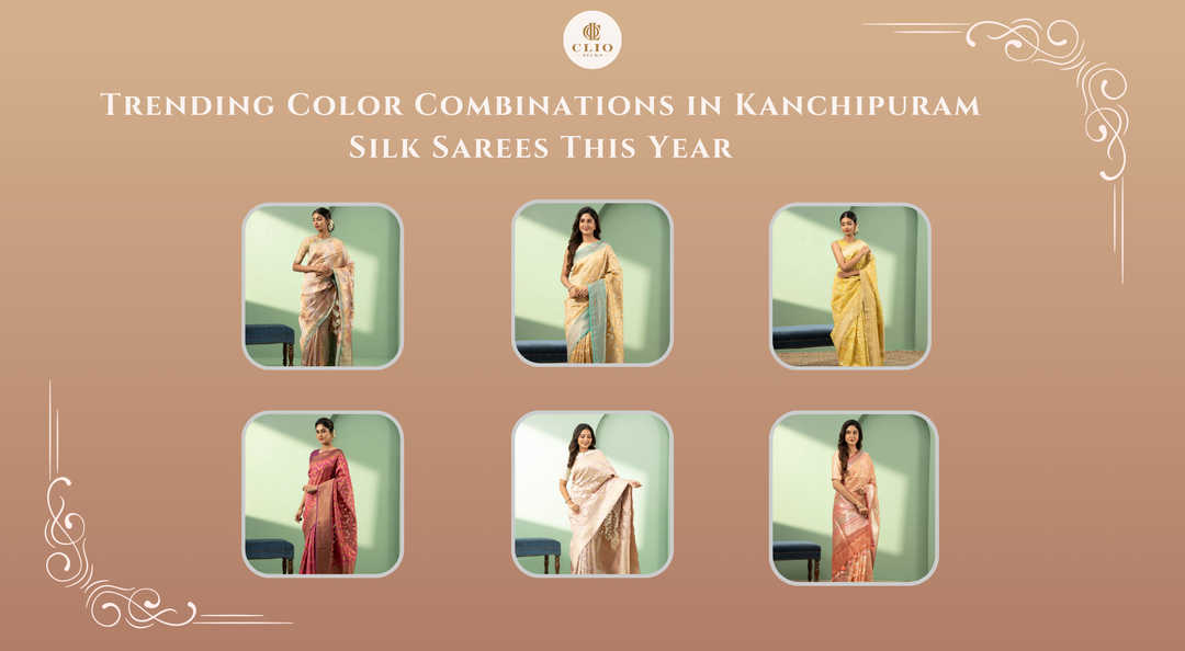 Trending Color Combinations in Kanchipuram Silk Sarees This Year