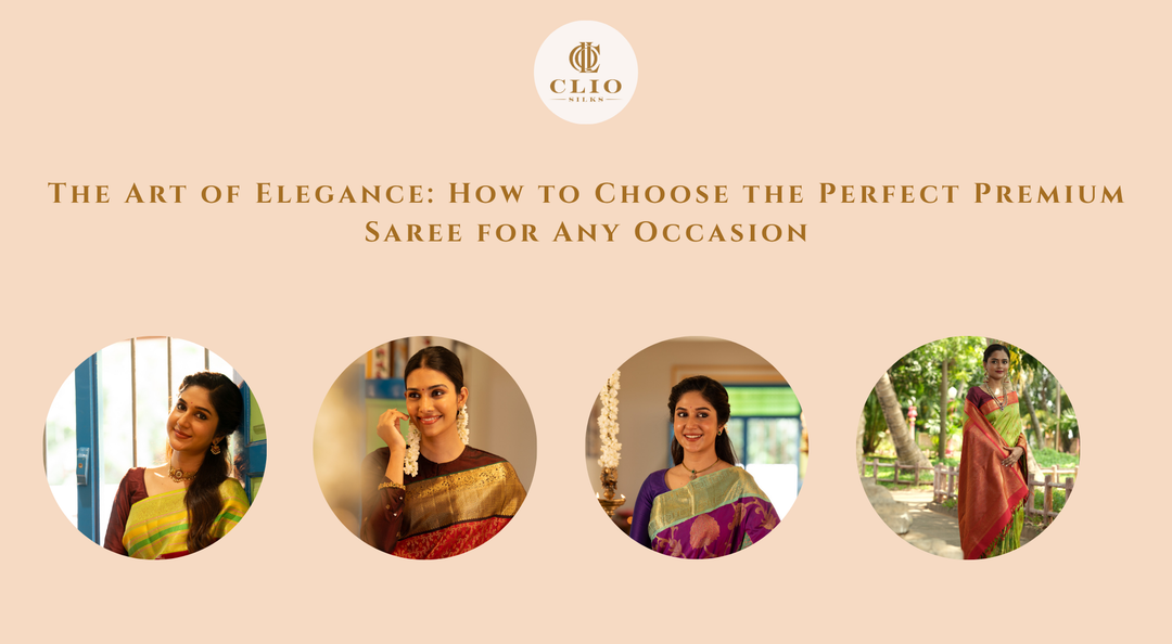 The Art of Elegance: How to Choose the Perfect Premium Saree for Any Occasion