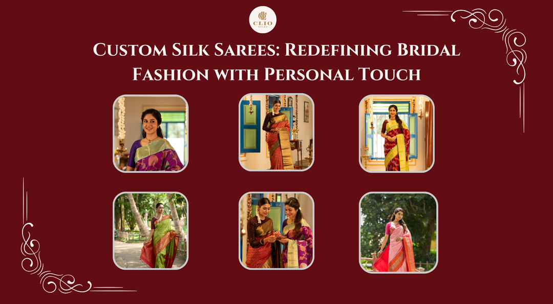 Custom Silk Sarees: Redefining Bridal Fashion with Personal Touch