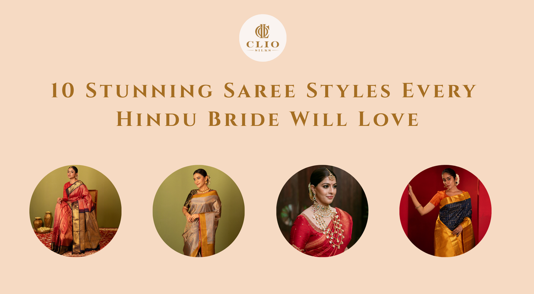 10 Stunning Saree Styles Every Hindu Bride Will Love