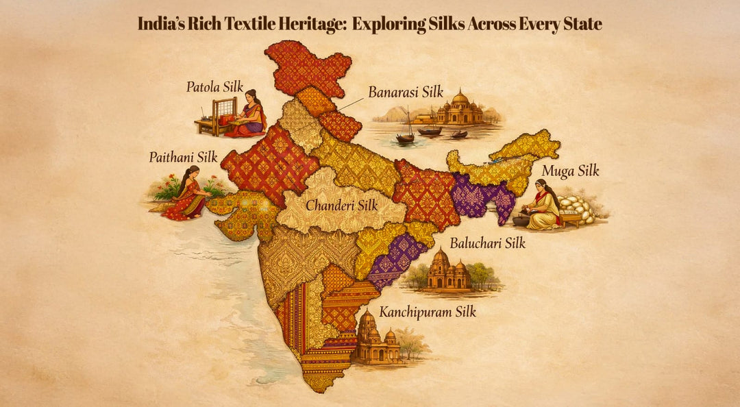 India’s Rich Textile Heritage: Exploring Silks Across Every State