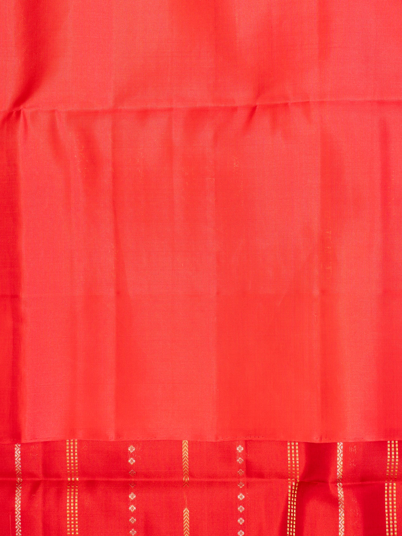 Red Ornate Zari Stripes Pure Soft Silk Saree