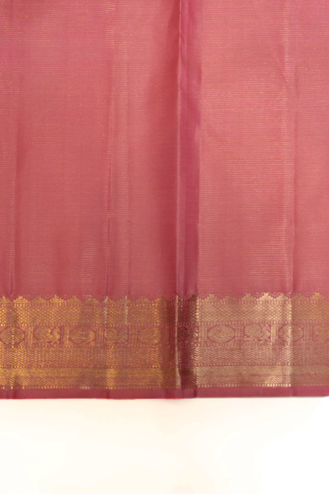 Baby pink vairaoosi pure Kanchipuram silk saree