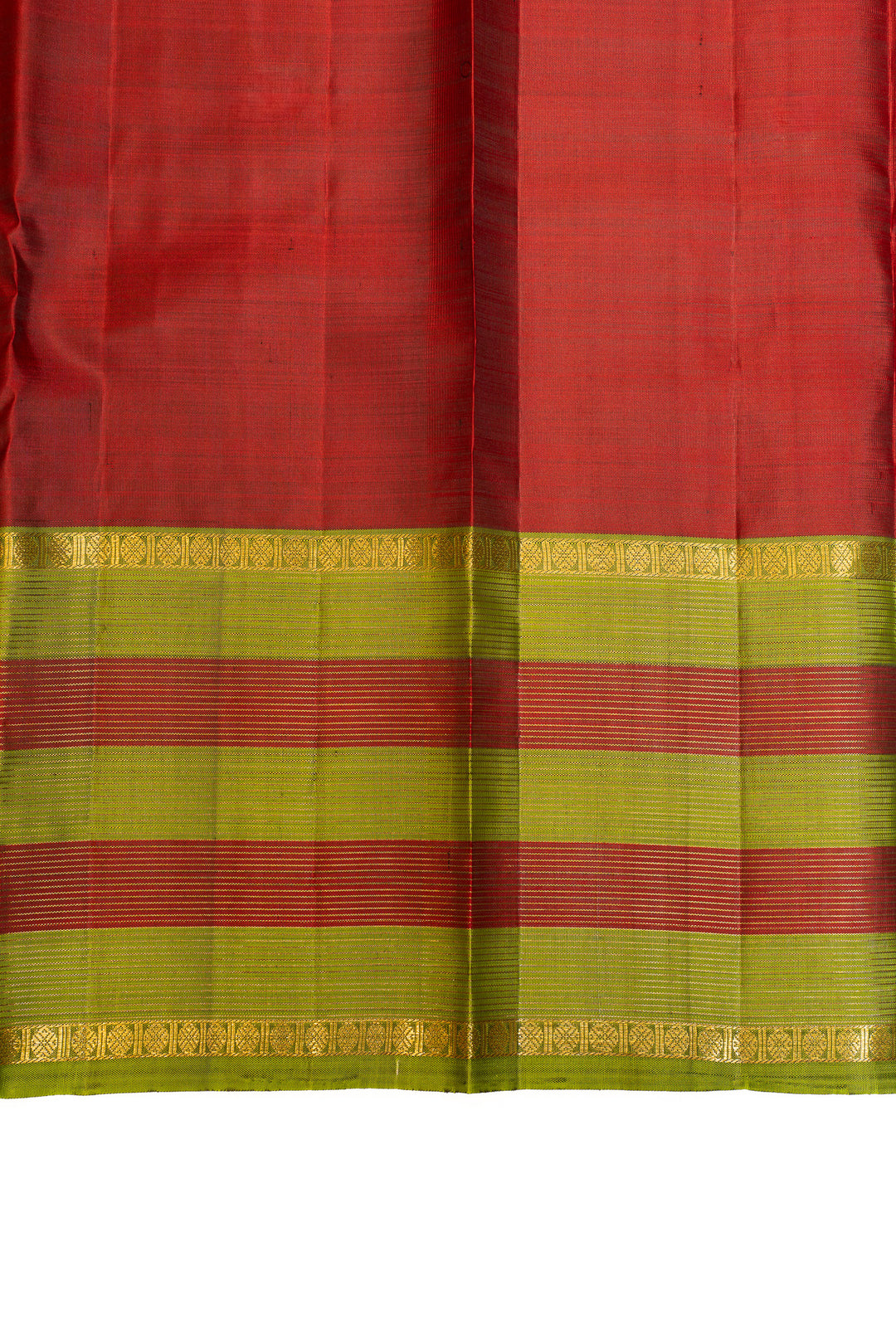 Pastel pink stripes pure Kanchipuram silk saree