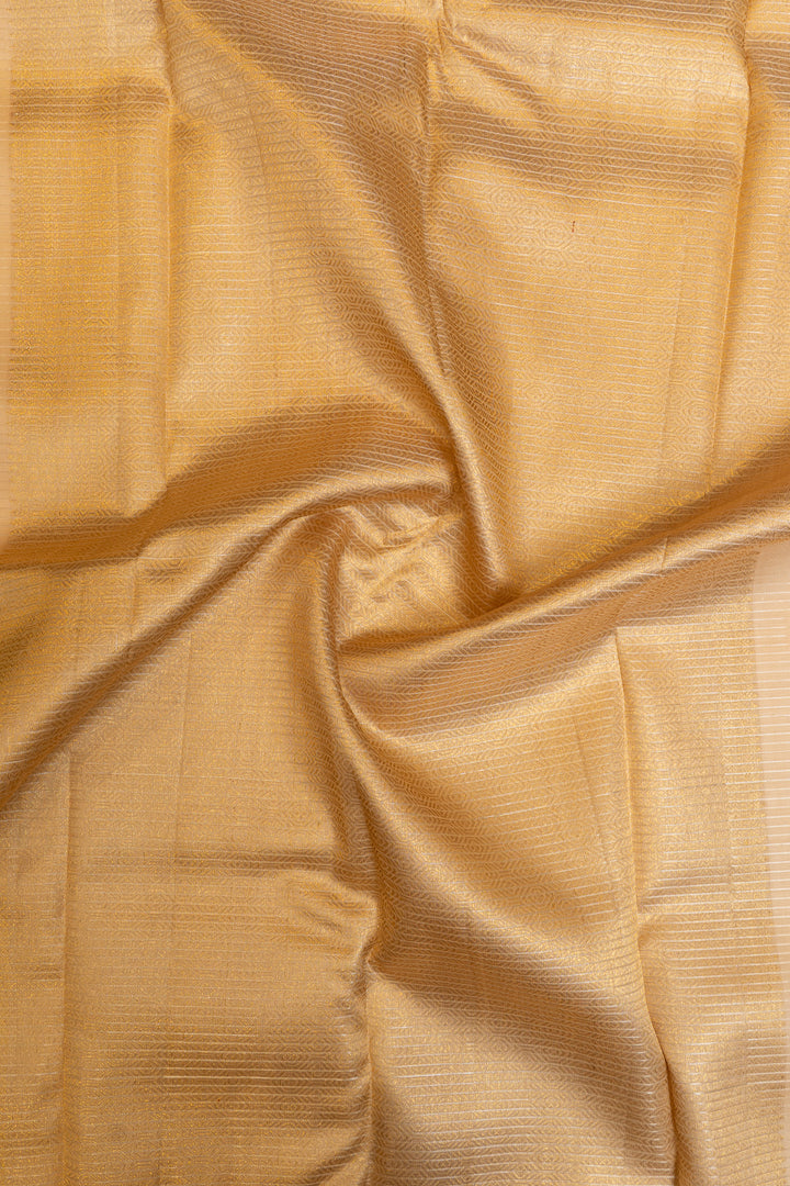 Green Kora Kanchipuram zari checks  pure silk saree