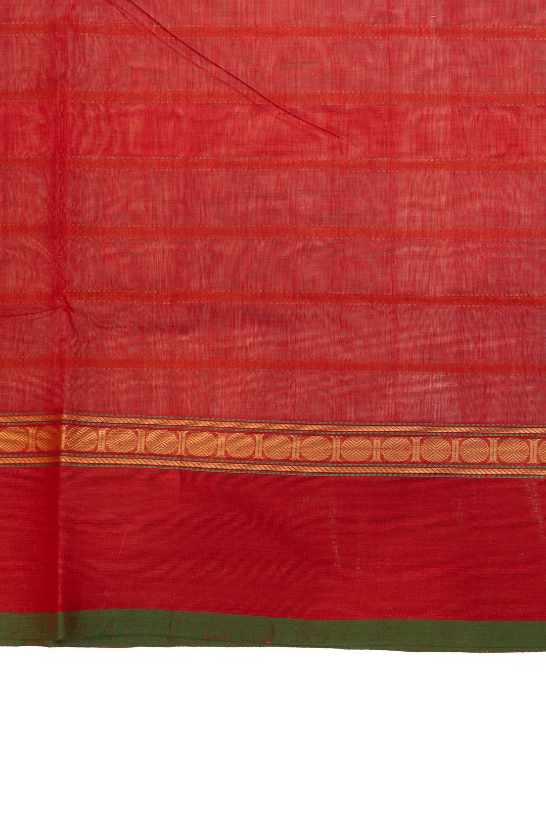 Mustard threadwork pure handloom cotton  saree
