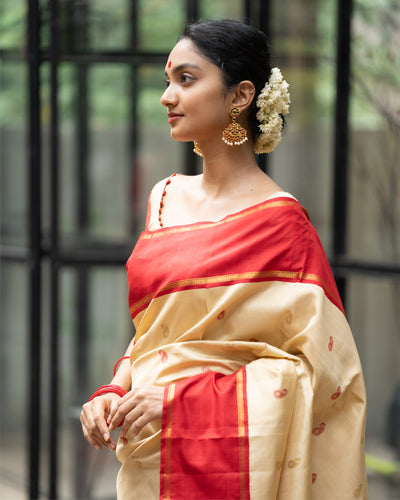 handwoven kanchipuram silk
