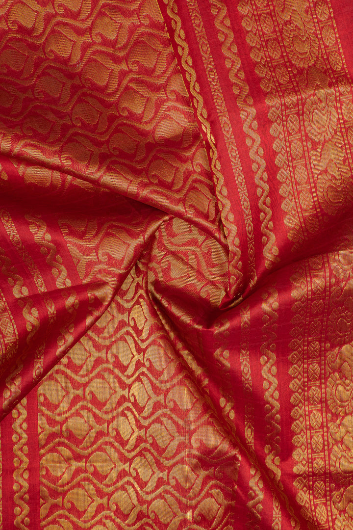 Purple and red checks  pure silk cotton saree