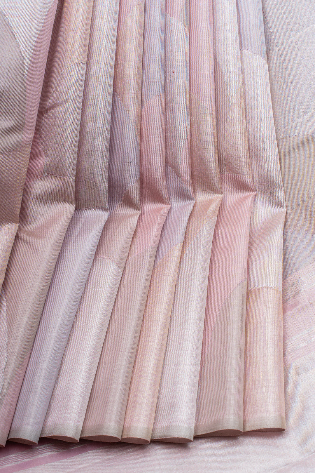 Pastel pink and lilac concept 8 Kol Kanchipuram silk saree
