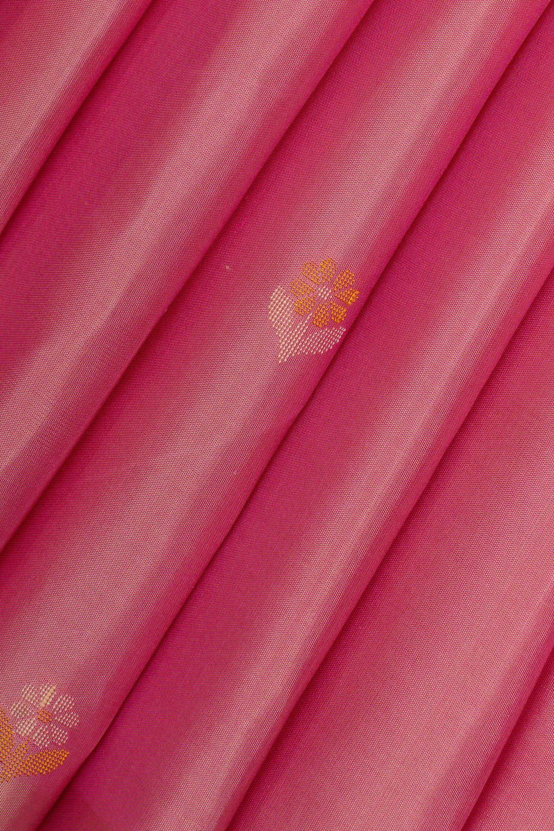 Pink Jamdani traditional pure soft silk saree
