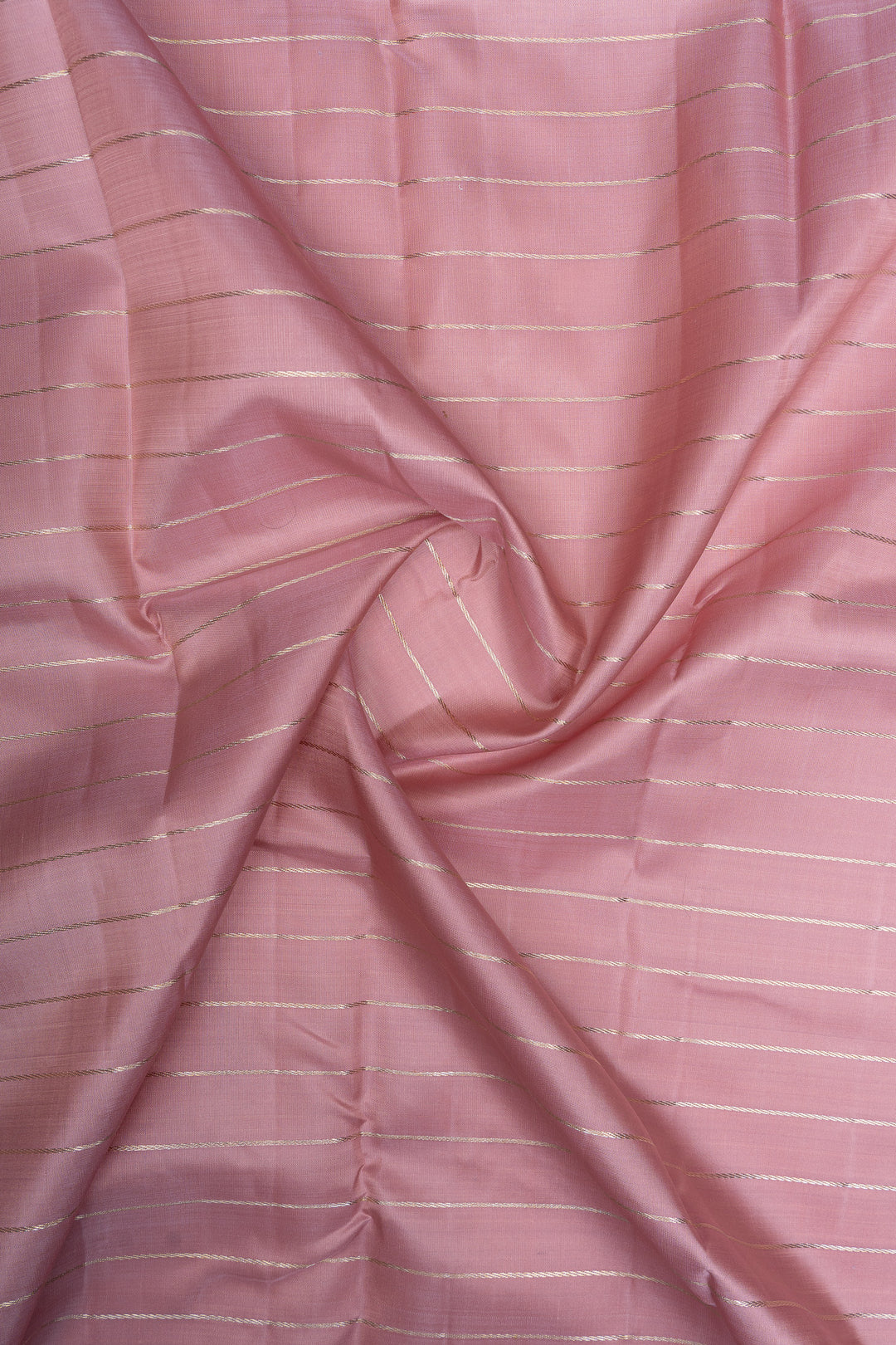 Pink and silver 8 Kol pure Kanchipuram silk saree