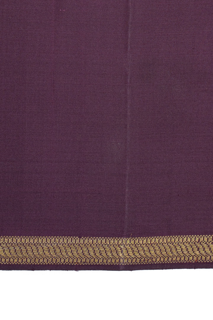 Khaki gold Mupagam pure  8 Kol pure kanchipuram silk saree