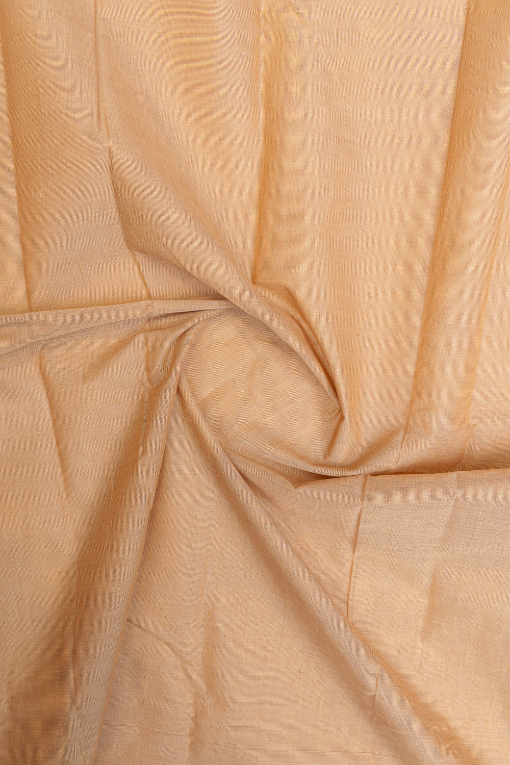 Sandal cream pure cotton silk saree