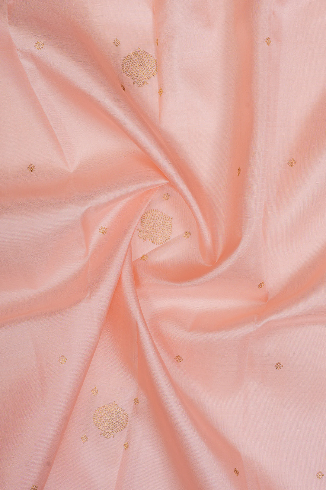 Baby pink varisaipettu traditional pure kanchipuram silk saree