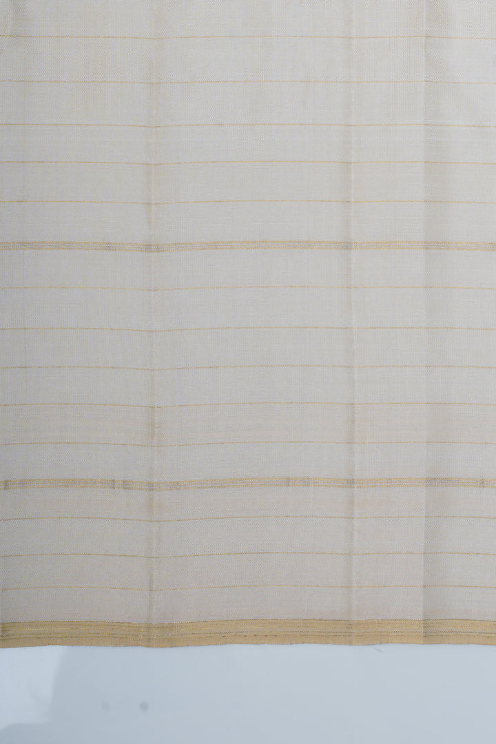 Multi colour checks pure kanchipuram silk saree