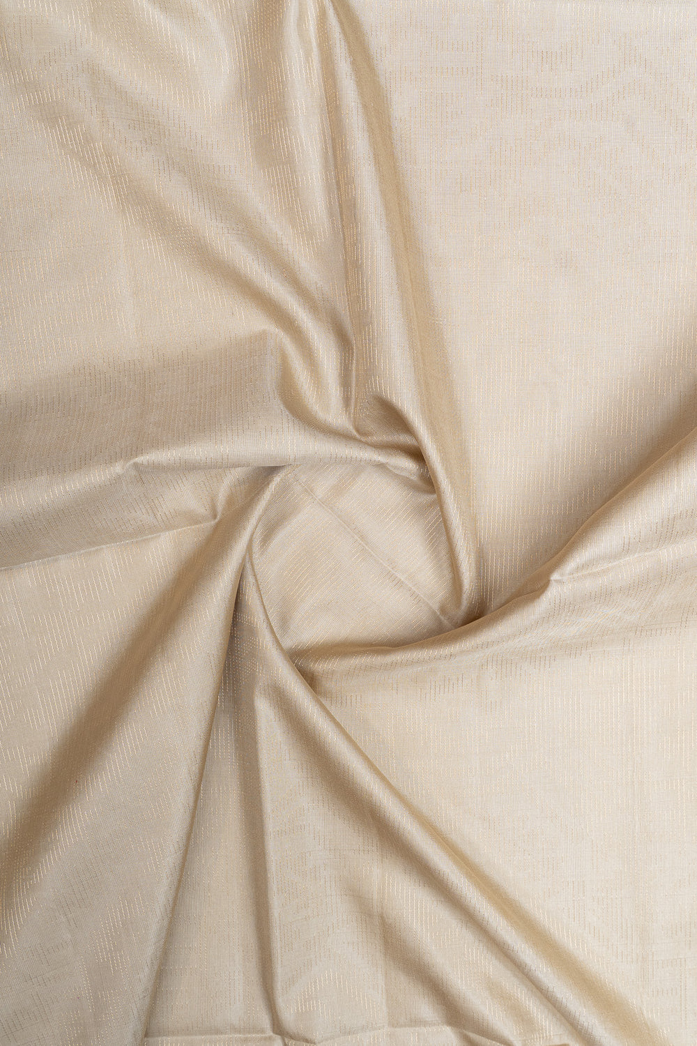 Cream Jamdani soft silk saree