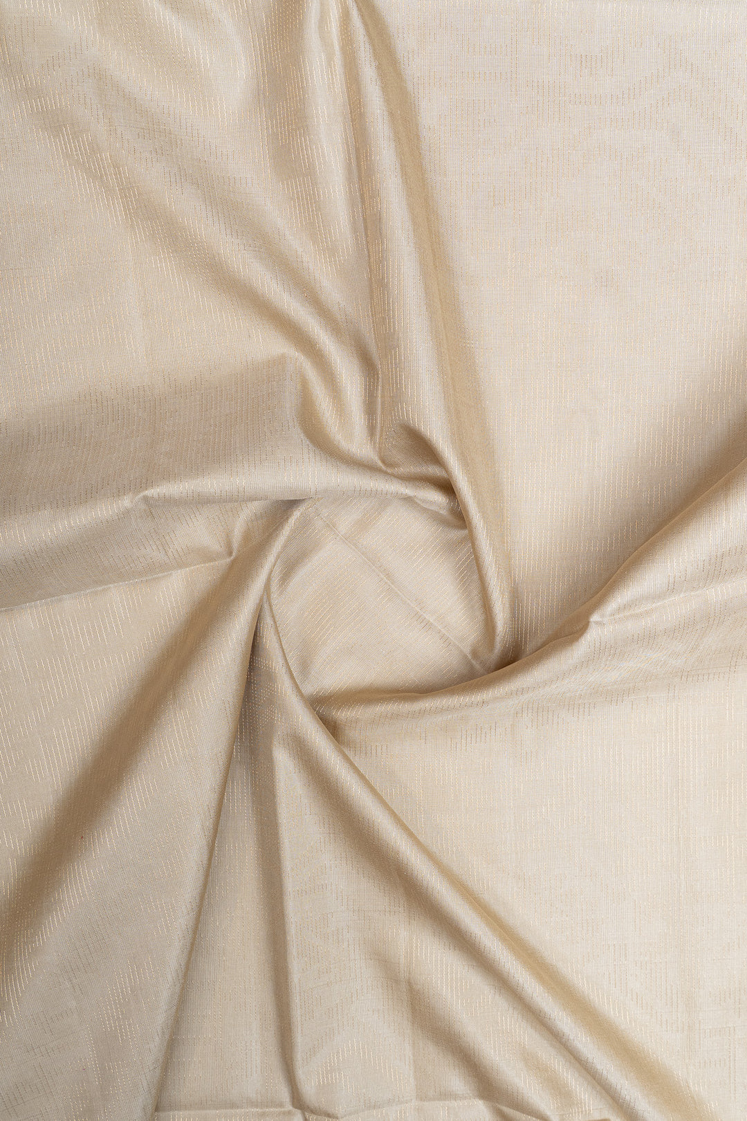 Cream Jamdani soft silk saree