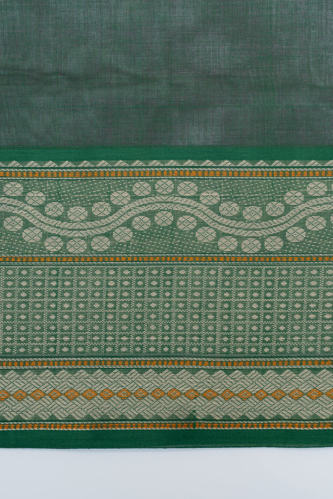 Purple traditional pure cotton silk saree