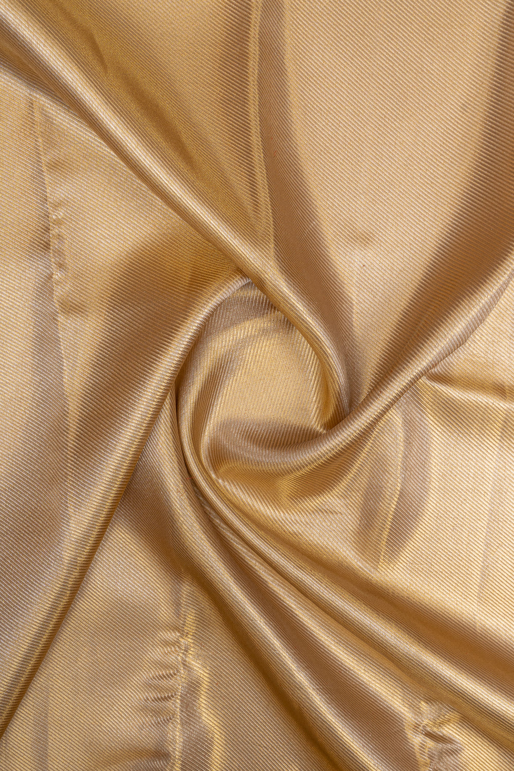 Gold floral brocade pure kanchipuram silk saree