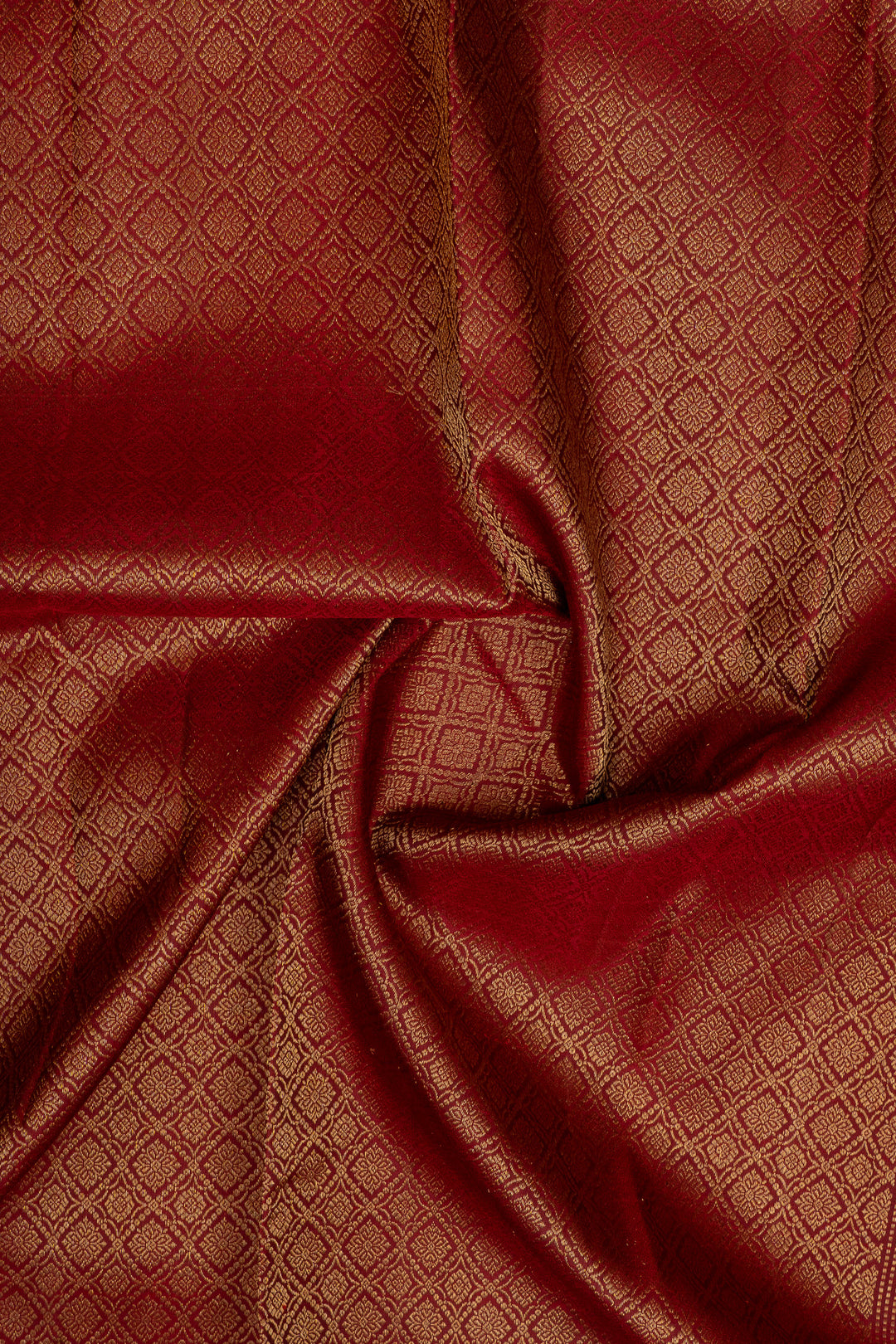 Dark Purple rettai pettu pure kanchipuram silk saree