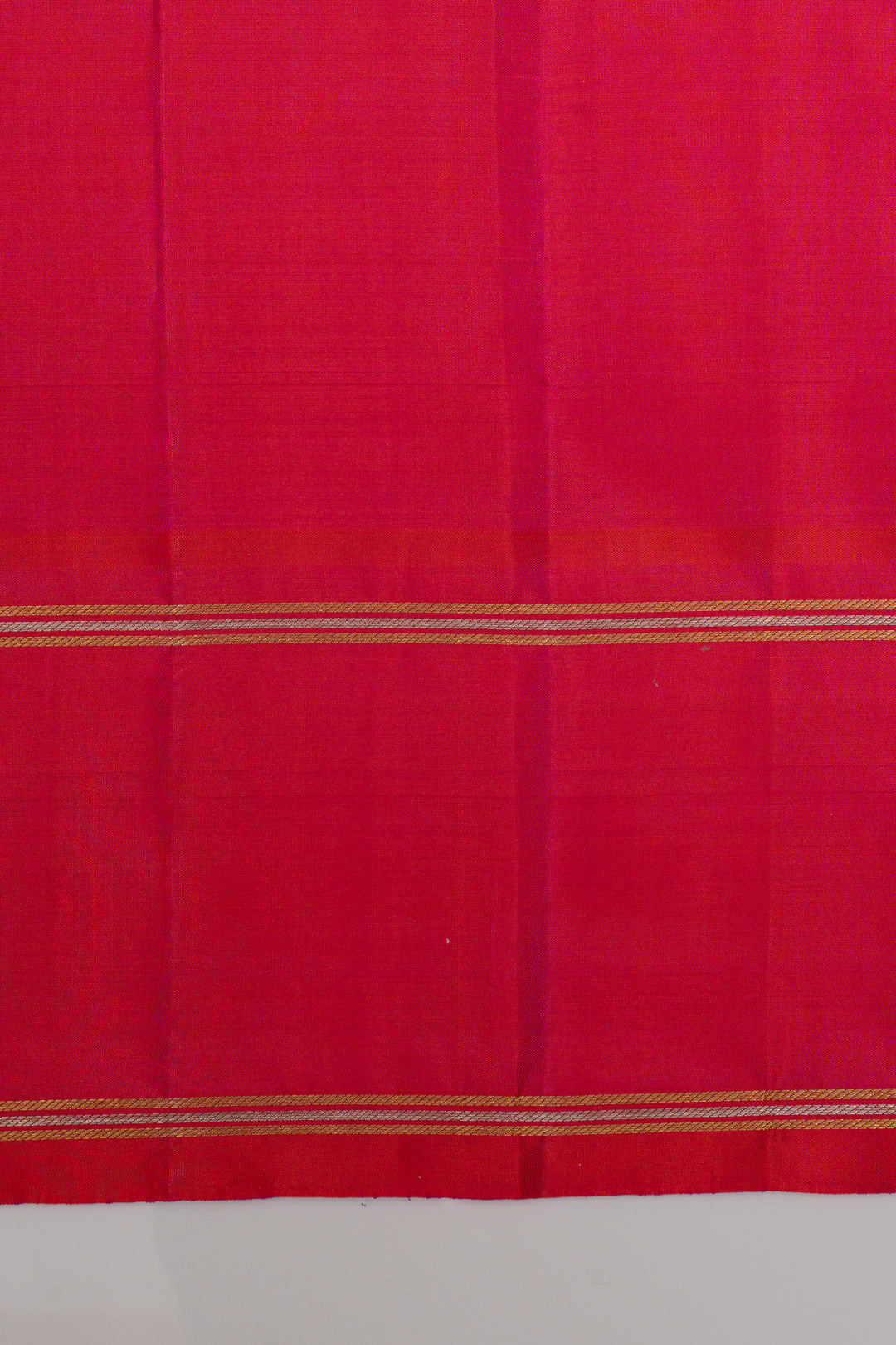 Black stripes pure kanchipuram silk saree
