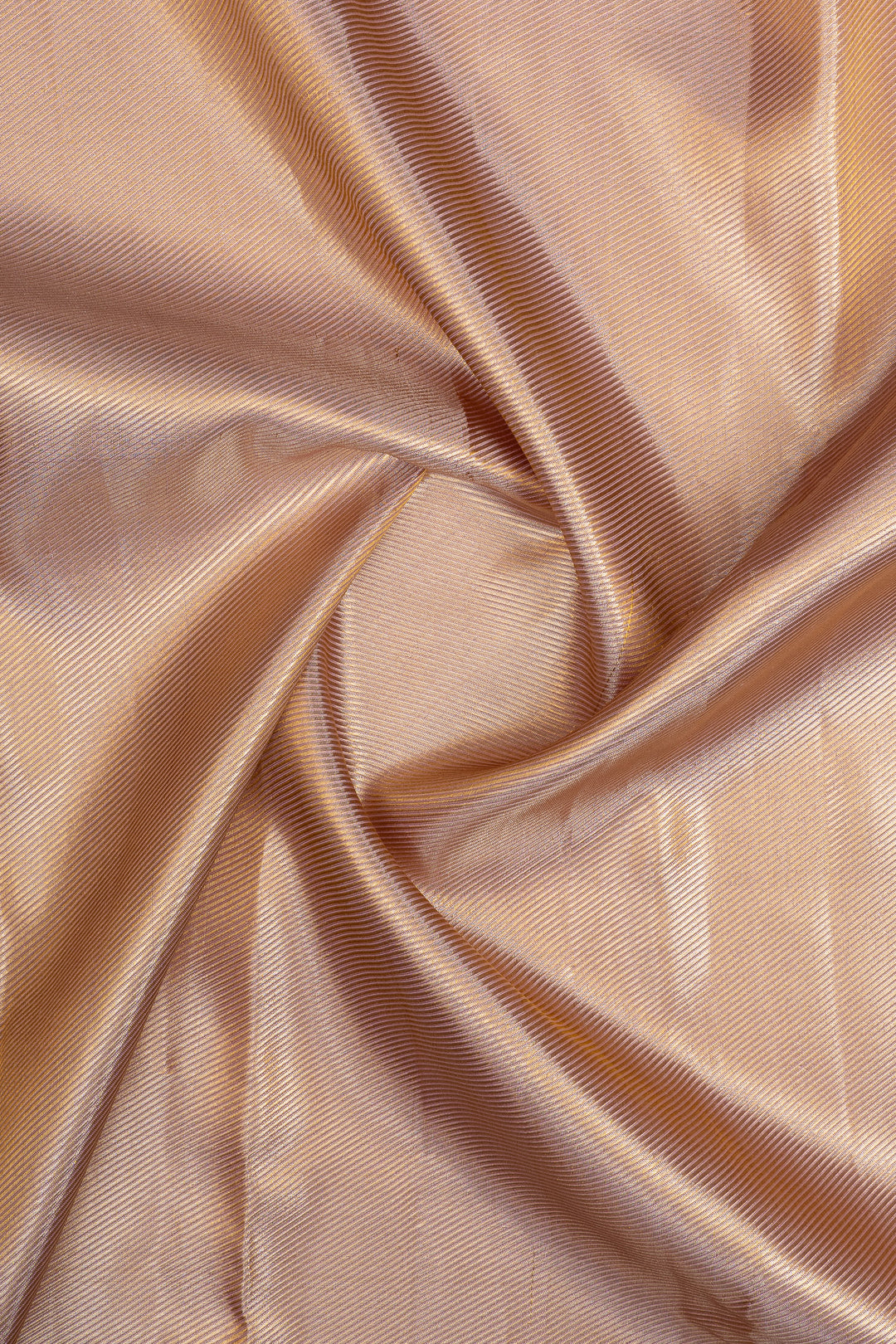Gold and lilac brocade pure kanchipuram silk saree