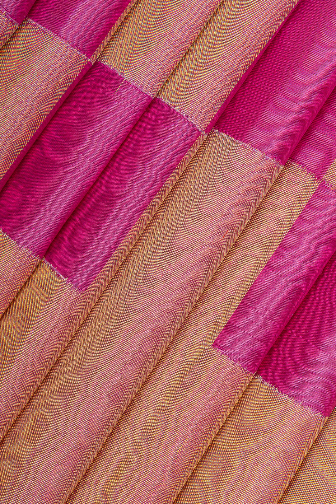 Pink box checks 8 Kol pure kanchipuram silk saree