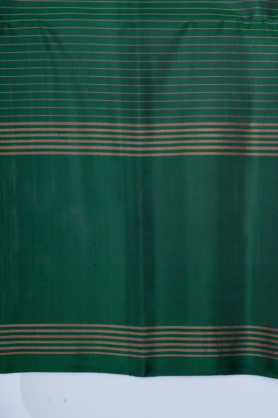 Green zari checks pure soft silk saree