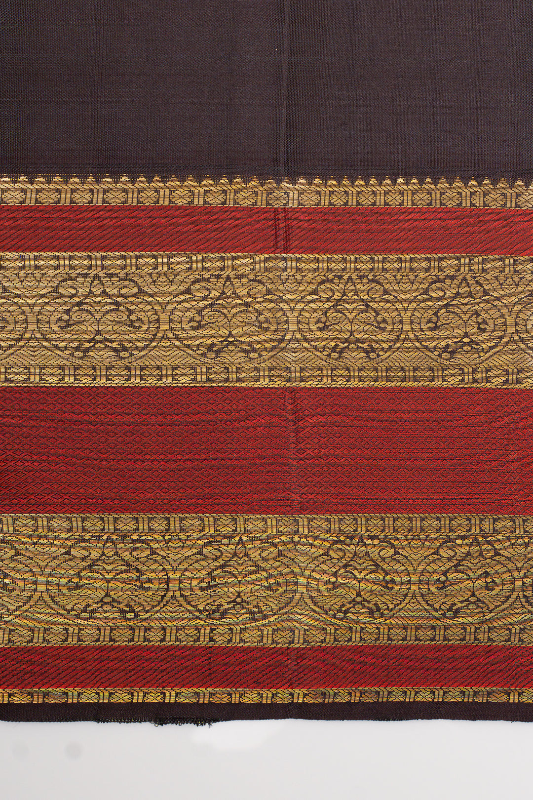 Mehandi green traditional pure kanchipuram silk saree