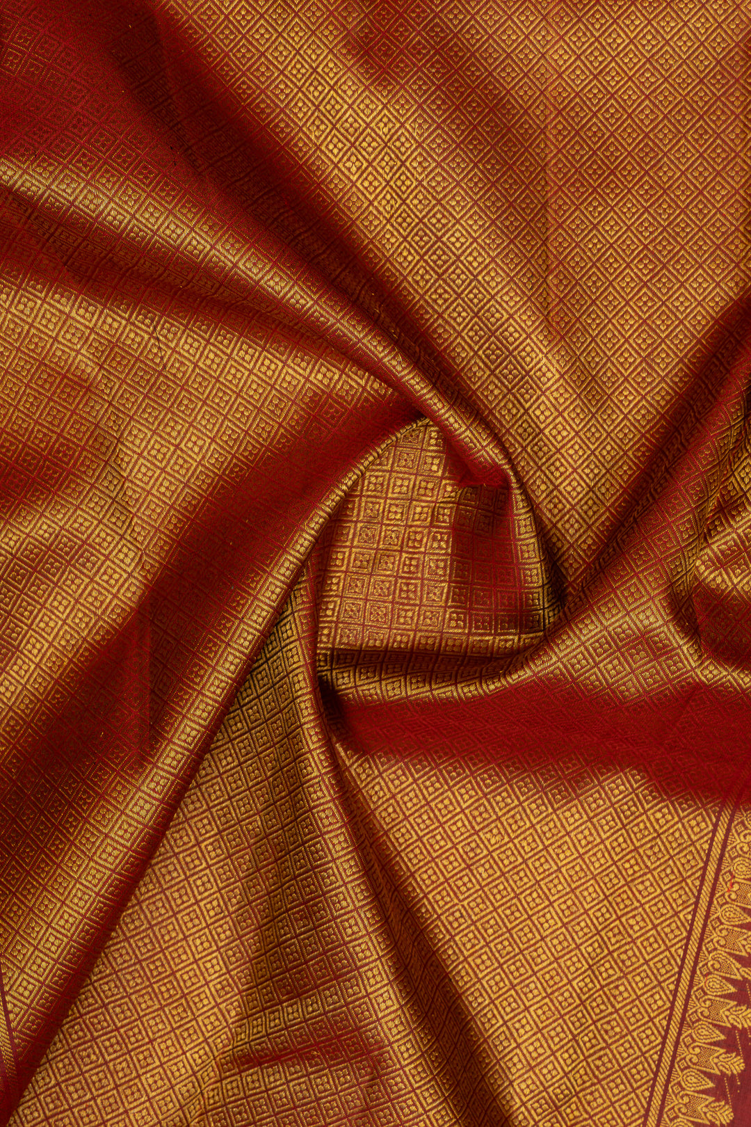 Black brocade pure kanchipuram silk saree