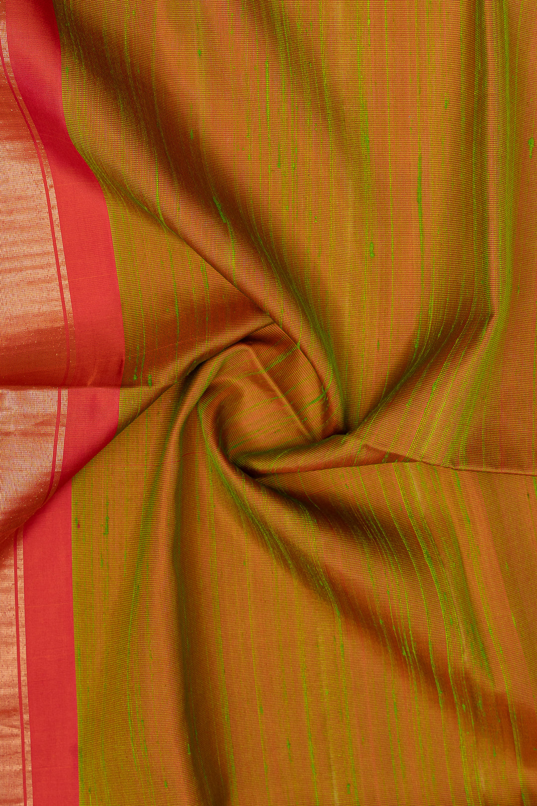 Yellow dupian raw silk Ganga Jamuna pure soft silk saree
