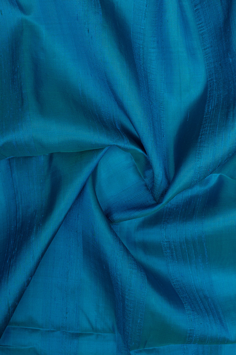 Peacock blue traditional pure soft silk saree