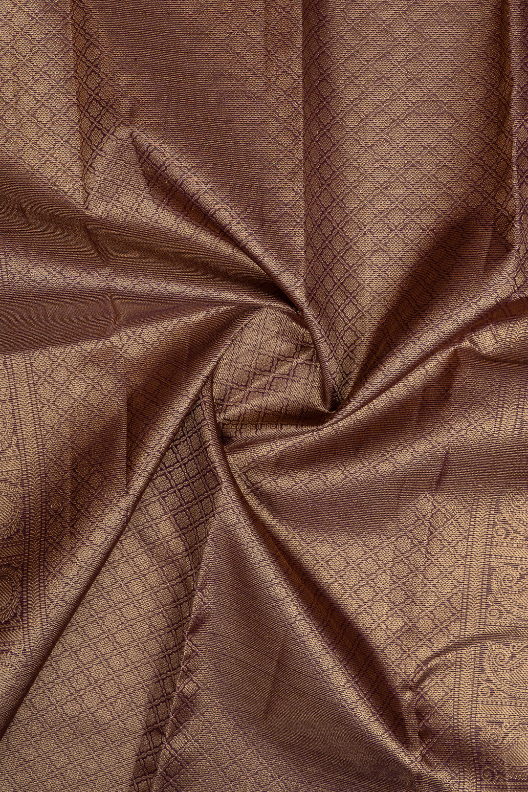 Purple Vairaoosi  pure kanchipuram silk sare