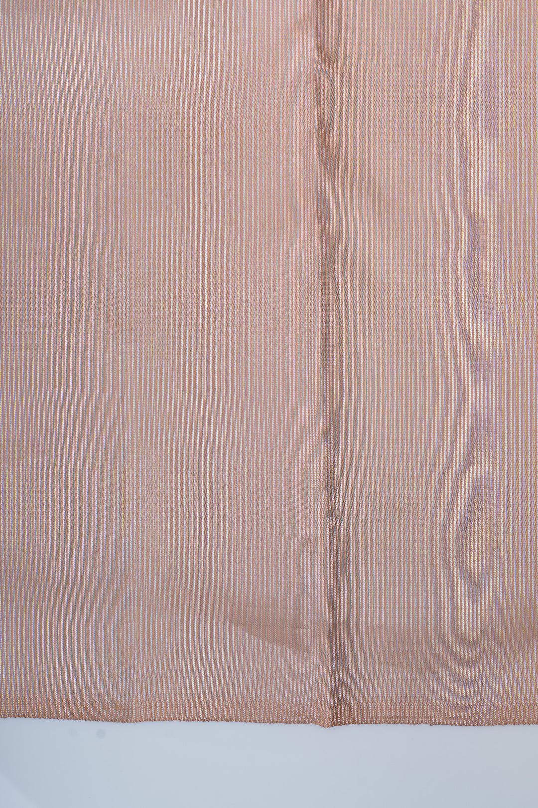 Peach and silver concept 8 Kol Kanchipuram silk saree