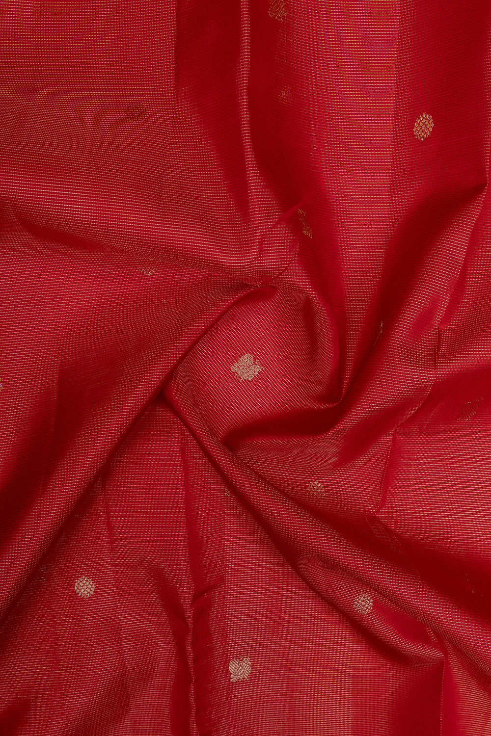 Red Vairaoosi pure Kanchipuram silk saree