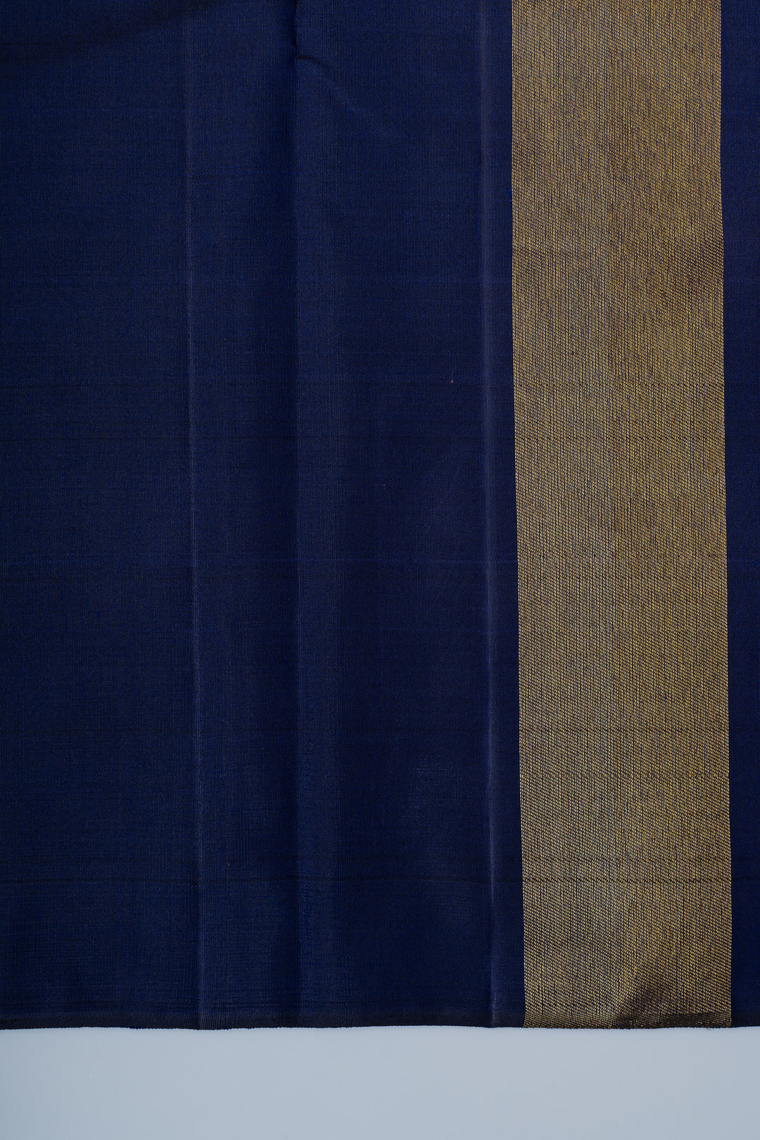 Indigo Blue 8 Kol pure Kanchipuram silk saree