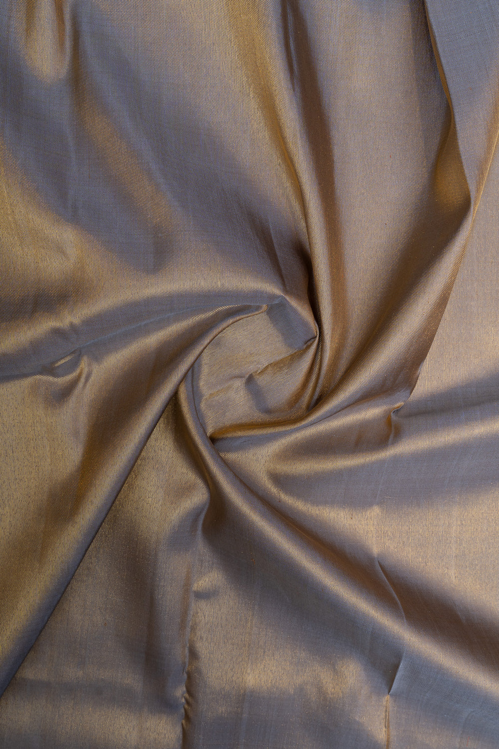 Greige 8 Kol pure Kanchipuram silk saree