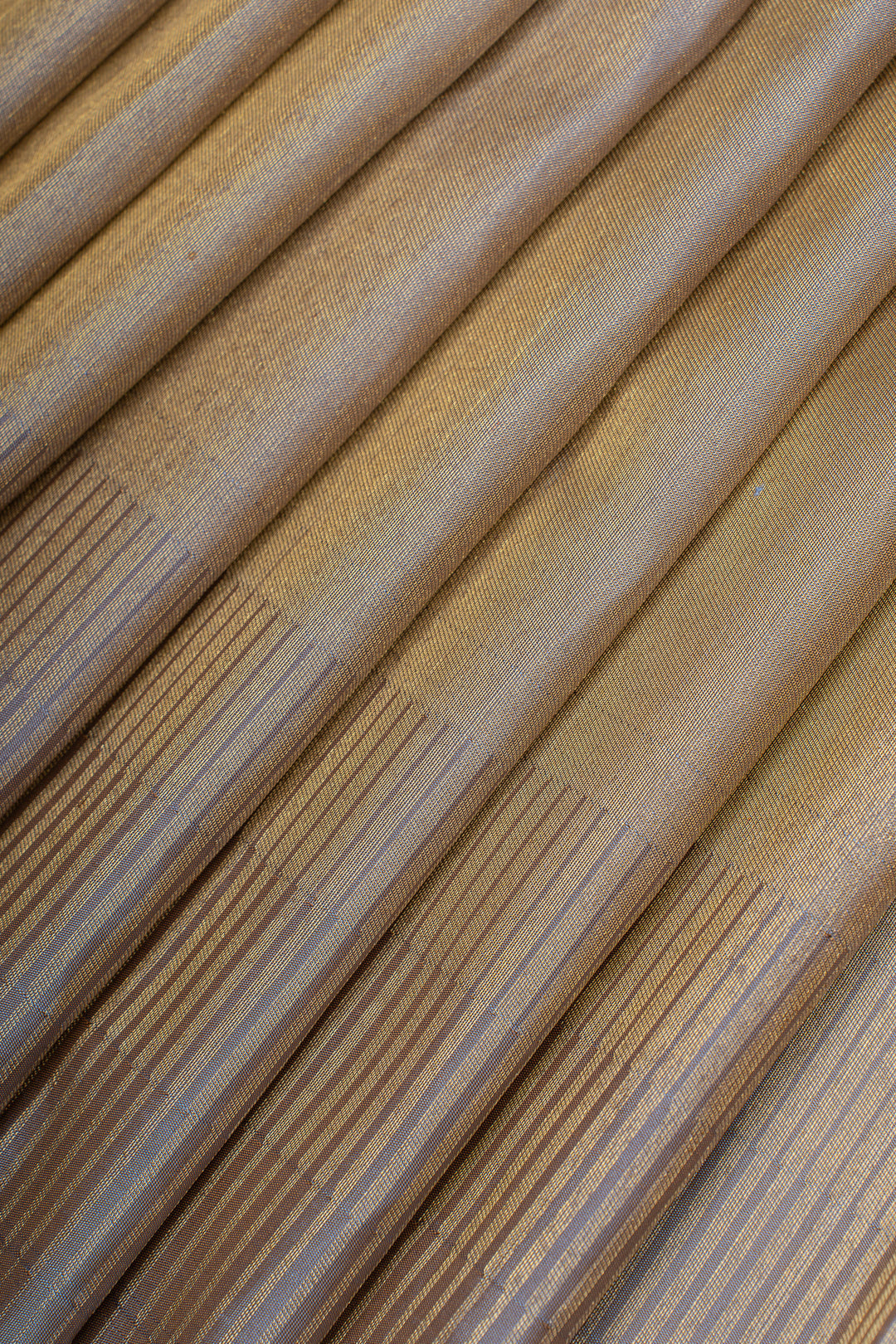 Greige 8 Kol pure Kanchipuram silk saree