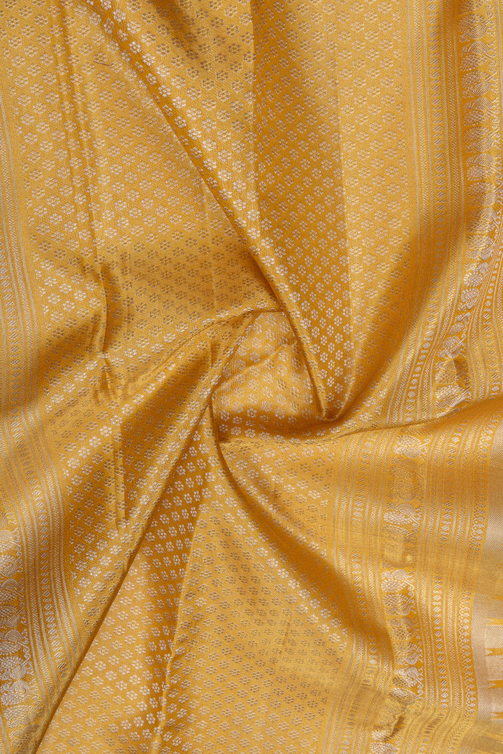 Gold tissue designer pure kanchipuram silk saree