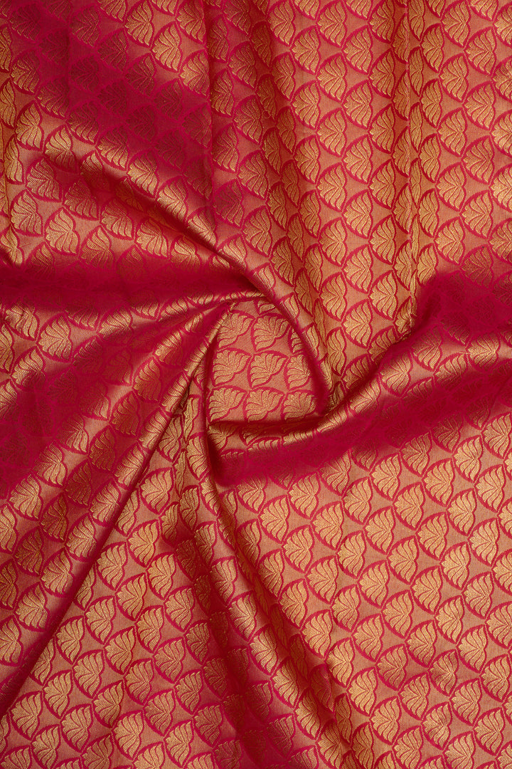 Mustard traditional pure kanchipuram silk saree